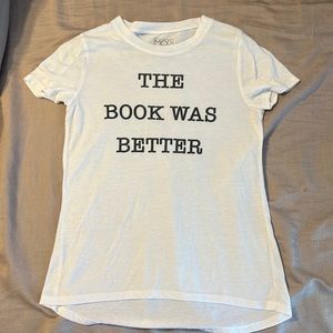 The book was better shirt